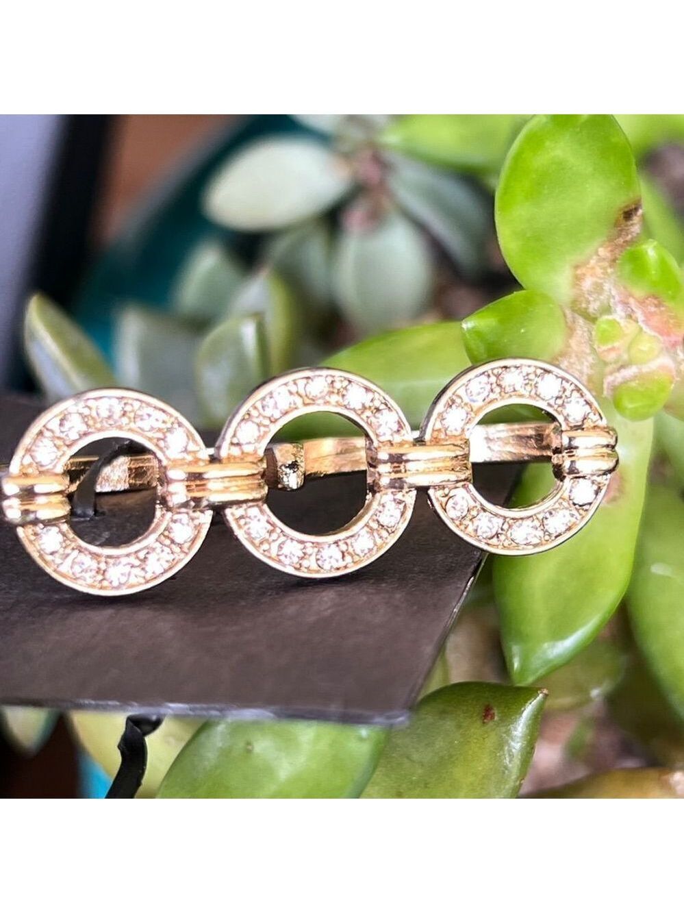 Gold Crystal bebe Statement Ring $16 ea or/Bundle 3 for $25